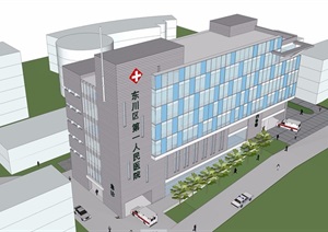 东川人民医院建筑设计jpg方案