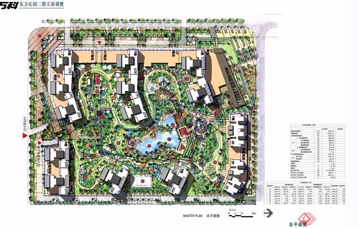 万科.金色沁园详细住宅小区景观设计jpg、cad方案