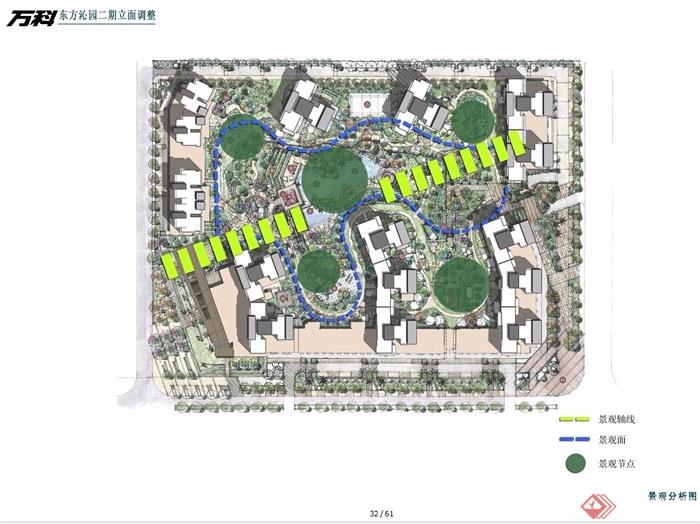 万科.金色沁园详细住宅小区景观设计jpg、cad方案