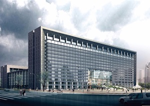 河源高新开发区办公建筑设计jpg方案