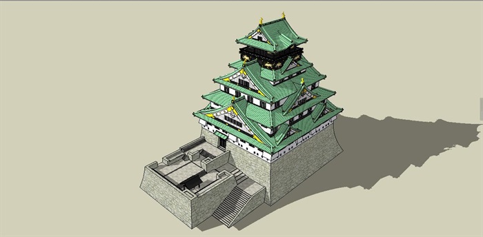 日式城堡(3)