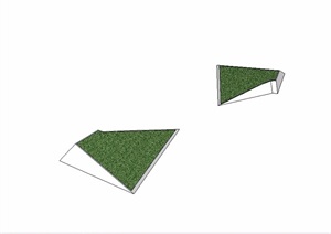 园林景观种植池素材设计SU(草图大师)模型