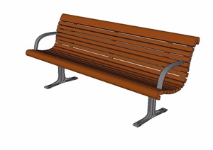 现代风格详细的座椅SU(草图大师)模型