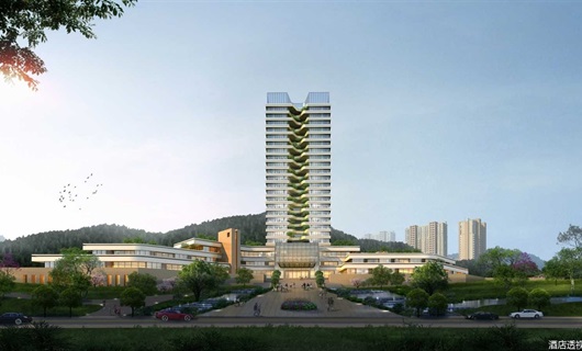 贵州某山地酒店概念方案设计
