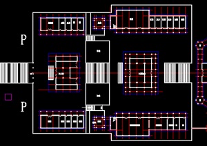 寺庙一层平面图规划设计CAD方案