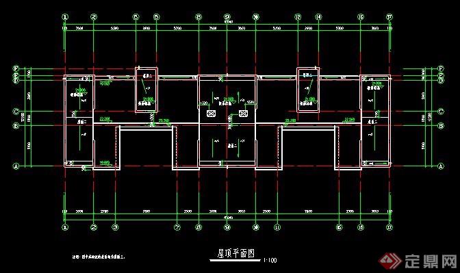 現代多層住宅樓建築施工圖紙[原創]