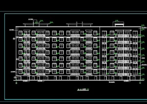 邕宁五象岭温馨家园住宅小区建筑设计cad施工图