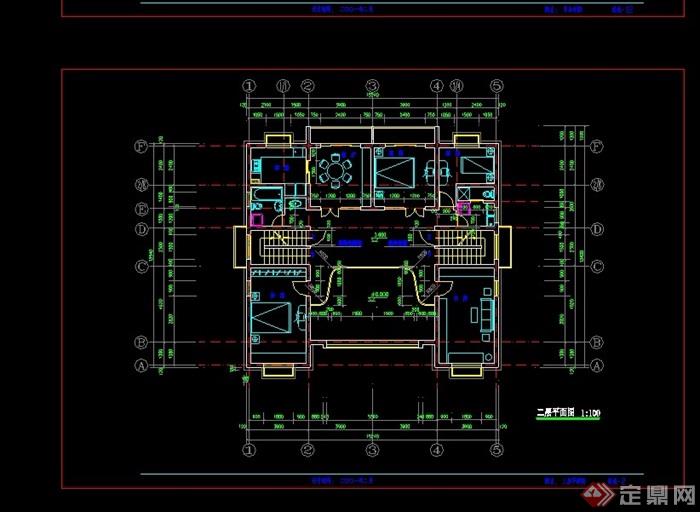 多层高级寓所建cad施工图