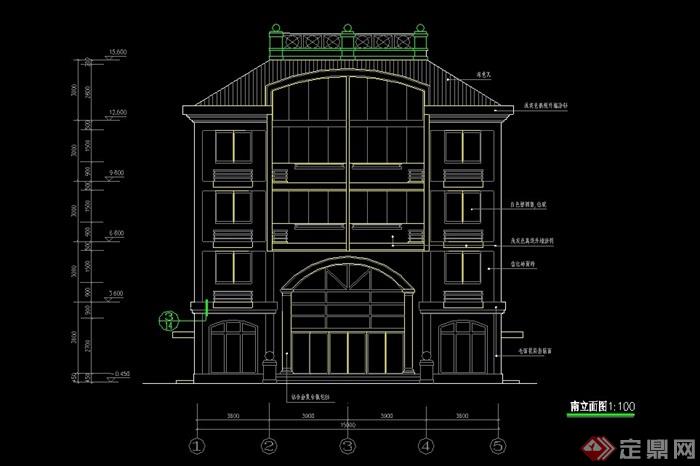 多层高级寓所建cad施工图