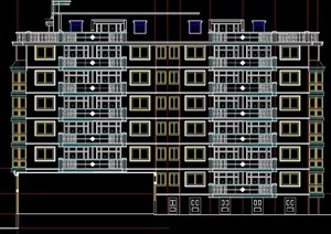 南港方案住宅设计cad施工图