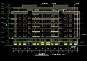 苏州香城花园住宅建筑cad施工图