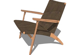 现代详细家具椅子SU(草图大师)模型