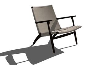 独特详细座椅SU(草图大师)模型