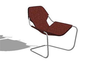 现代独特椅子SU(草图大师)模型