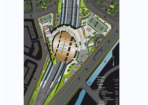 综合客运交通枢纽规划及设计jpg方案
