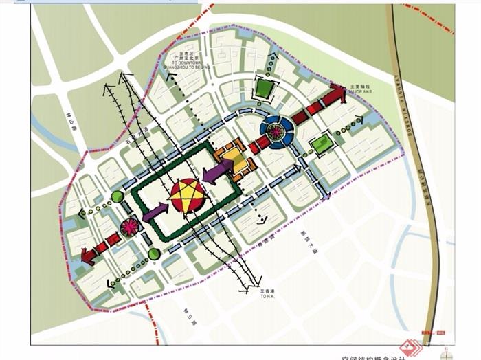 广州新站规划图图片