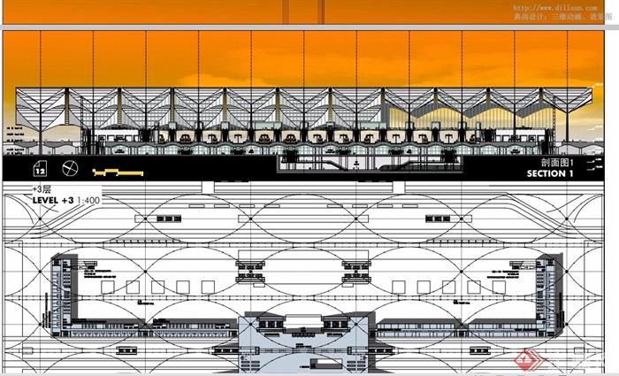 广州铁路枢纽新广州站概念设计pdf、ppt方案