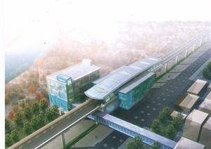 台湾捷运站建筑设计jpg方案
