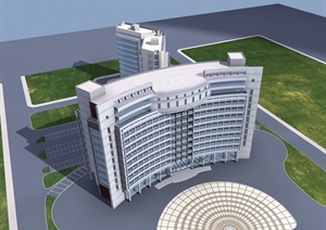北京朝阳交通指挥中心建筑方案设计jpg方案