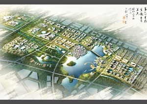 杭州湾国际商务休闲城市设计pdf方案