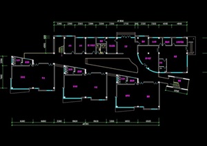 简单的多层幼儿园设计cad方案