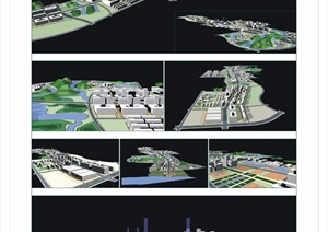 某生态新城概念性城市设计方案文本