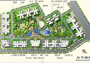 重庆加州城市花园住宅景观cad施工图