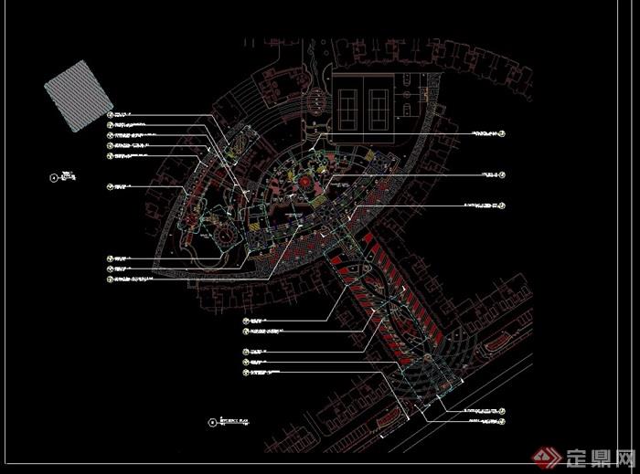 重庆龙湖花园住宅小区设计cad方案