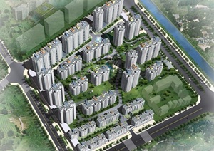 杭州滨江区温馨佳园建筑住宅环境cad施工图