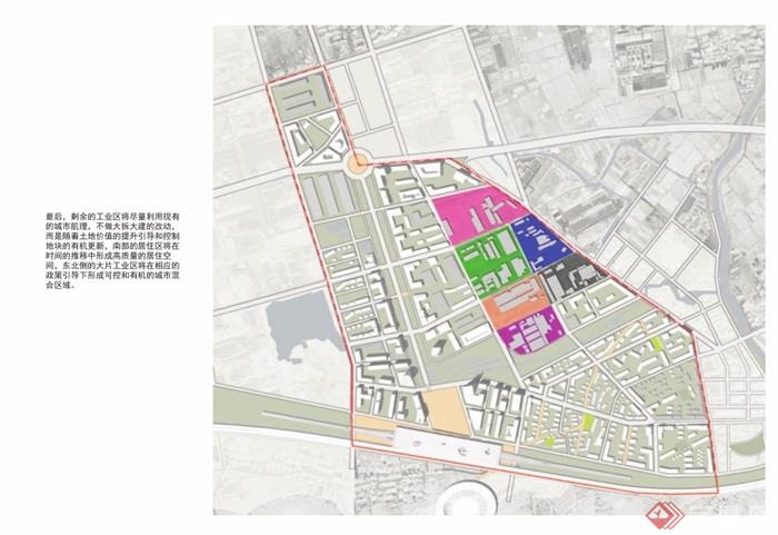 某市火车东站地区概念城市规划jpg方案