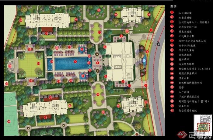 乐清玫瑰园住宅详细小区景观设计pdf方案