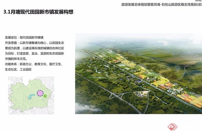 月塘镇旅游发展总体规划设计pdf方案