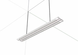 某现代室内吊灯设计SU(草图大师)模型
