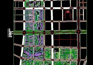 城市整体规划设计平面图