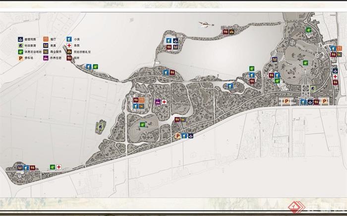 某市石湖景区总体规划设计jpg方案