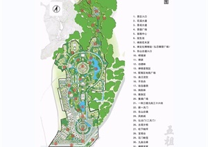 某五祖禅寺文化旅游规划区景观规划设计jpg方案