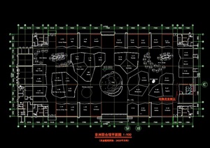世博会坦桑尼亚国家馆装饰设计cad施工图