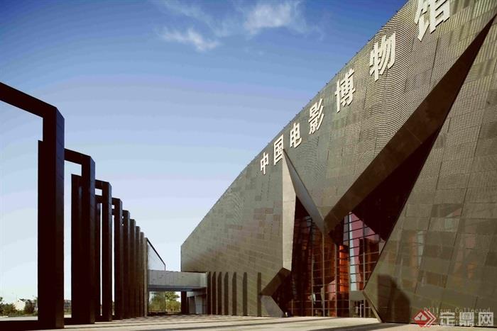 中国电影博物馆建筑方案及效果图