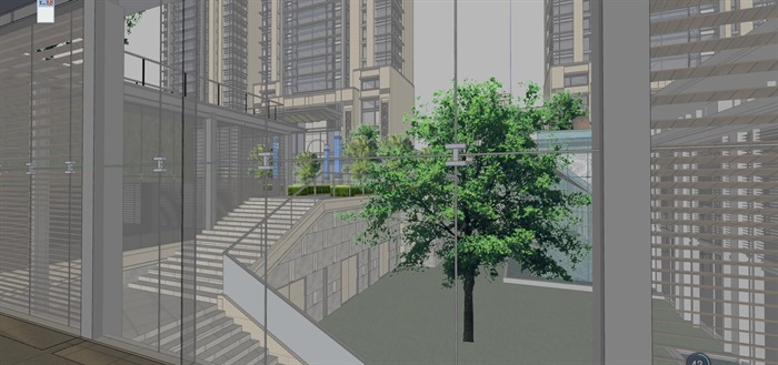 新东方新亚洲住宅小区园林景观设计方案(10)