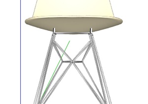 某现代风格室内座椅SU(草图大师)模型
