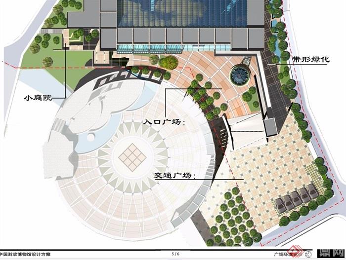 中国财政博物馆设计cad方案及效果图