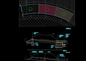 花池花坛详细设计cad施工图