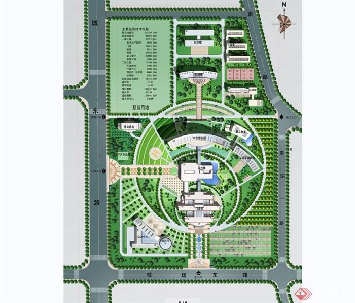Y桐乡医疗中心详细建筑设计cad施工图