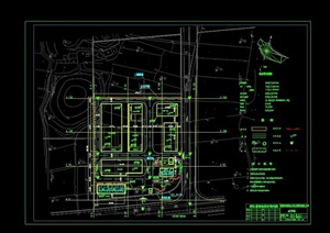 新安江电工器材厂详细建筑设计cad施工图