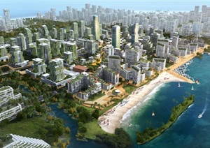 马来西亚滨海森林城市城市规划景观设计pdf方案