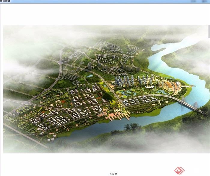 某两江四岸总体城市设计jpg方案