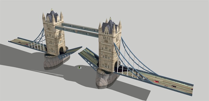 16座园林景观桥建筑方案素材ＳＵ模型
