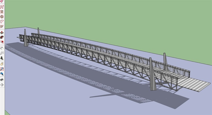 15座园林景观桥方案素材设计ＳＵ模型