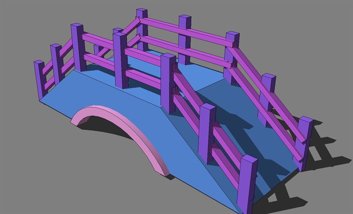 15座园林景观桥方案素材设计ＳＵ模型