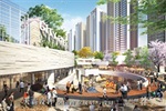 天霸设计推荐绿色理念的购物中心设计效果图欣赏-淮南龙湖路国际购物广场6